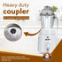Royal Mixer Grinder 900W, Heavy Duty, 100% Pure Copper Motor, 3 Stainless Steel Jar, 3 Speed, Whip Function, Stainless Steel Blades, Wet & Dry Grinding, White